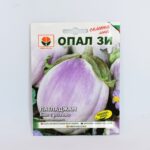 Бял с розова сянка - семена патладжани